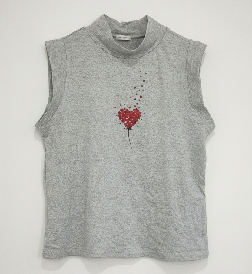 Blusa Manga Sisa - Gris - XL