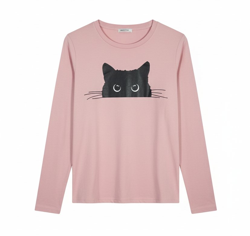 Camibuso Estampado - Rosa - M