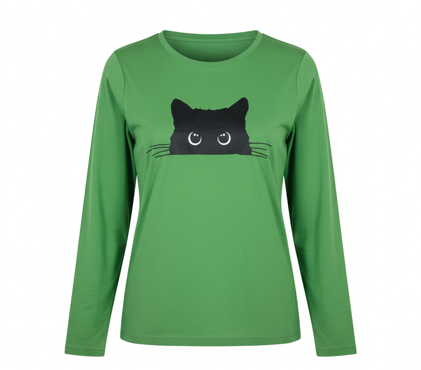 Camibuso Estampado - Verde - S