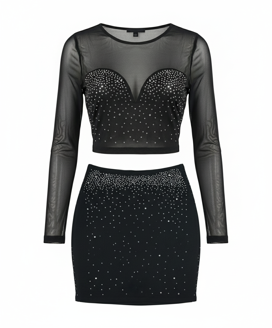 Conjunto Maya Con Brillantes