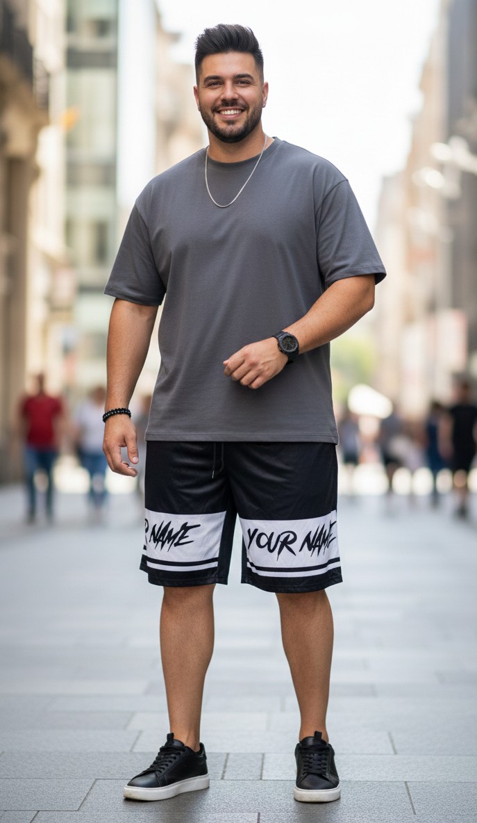 Pantaloneta Deportiva Plus