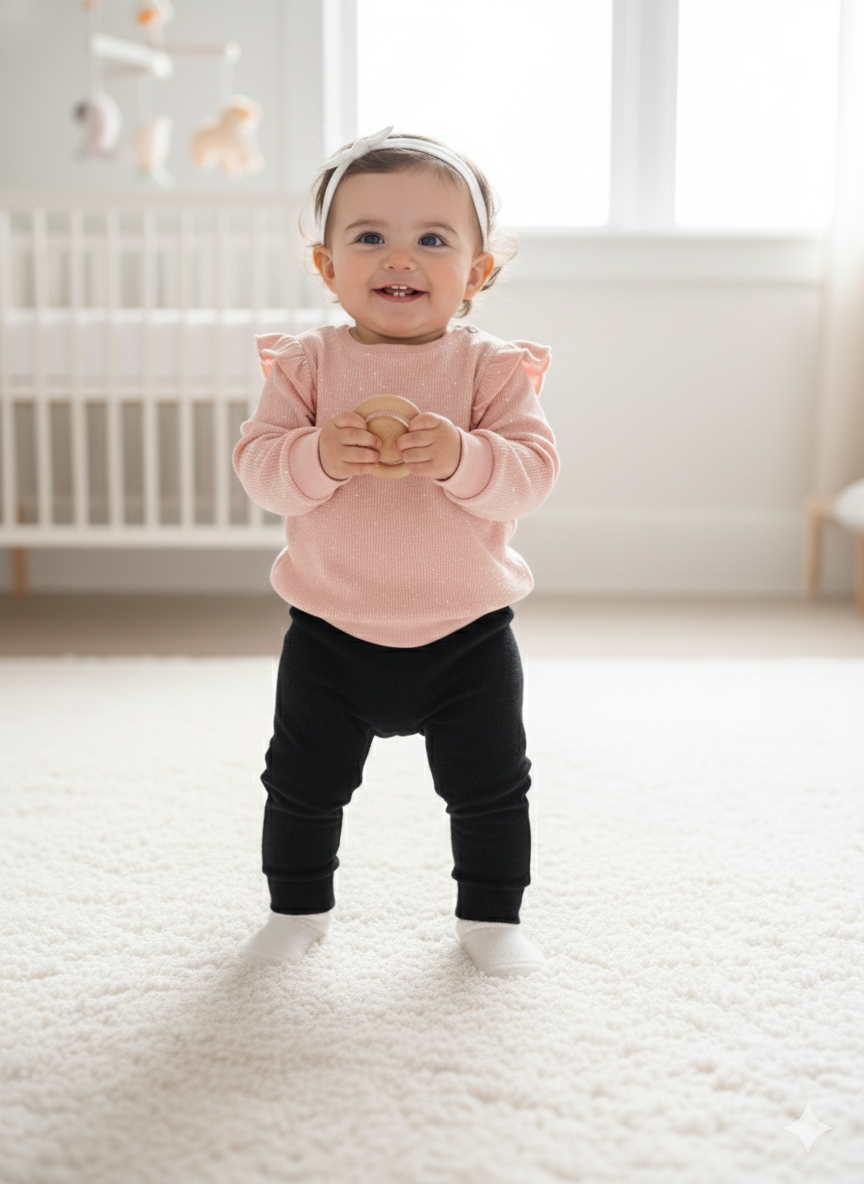 Pantalon bota tubo bebe niña