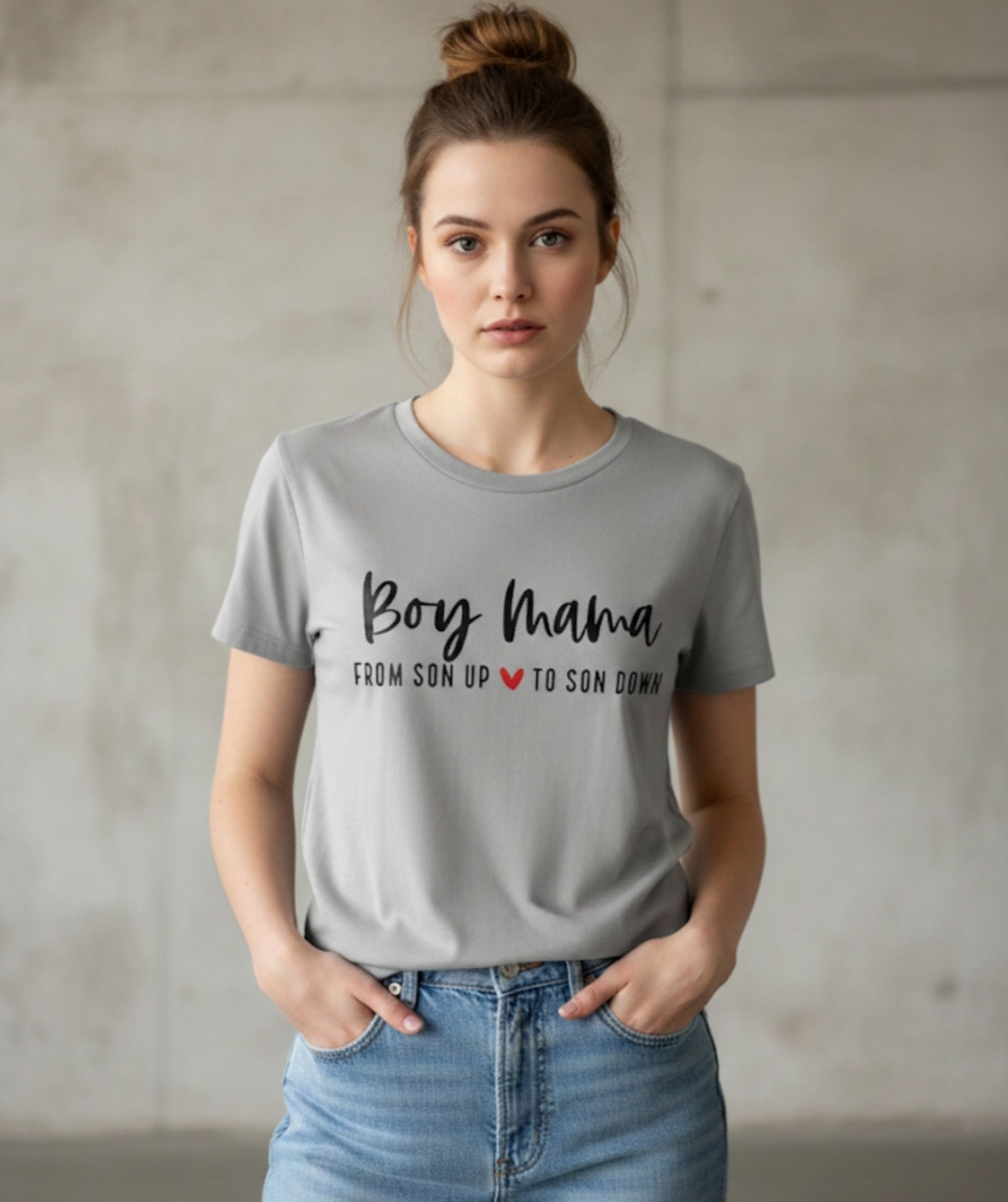 Camisa Estampada BOY MOM