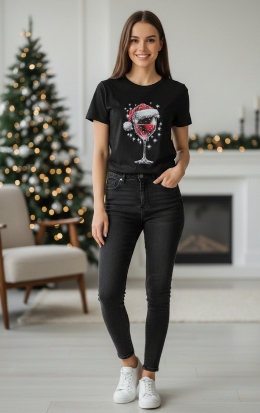 camisa navideña mujer