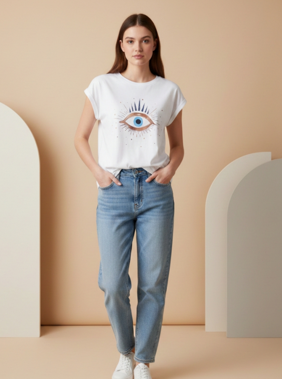 Blusa Manga Sisa Ojo