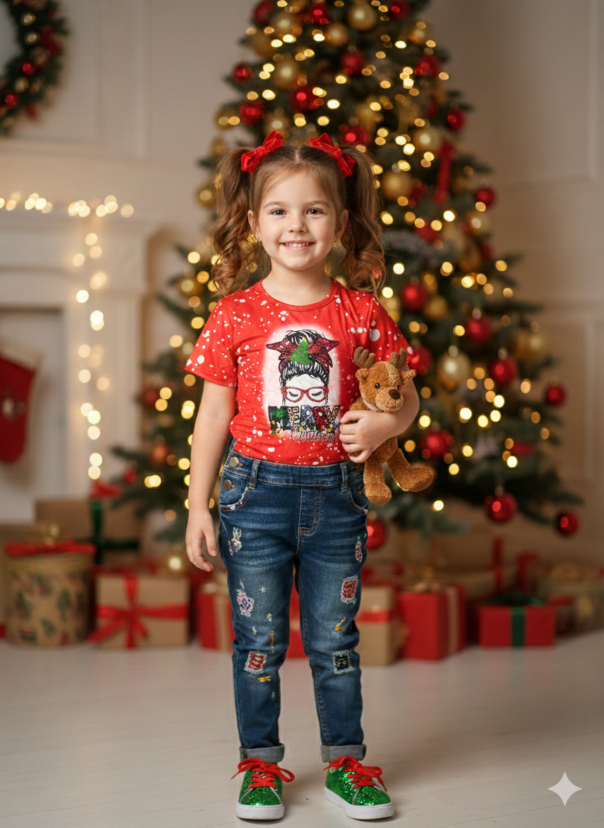 Blusa navidad niña