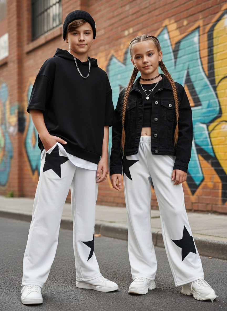 Sudadera Unisex Estrella De Rock - Blanco - 12