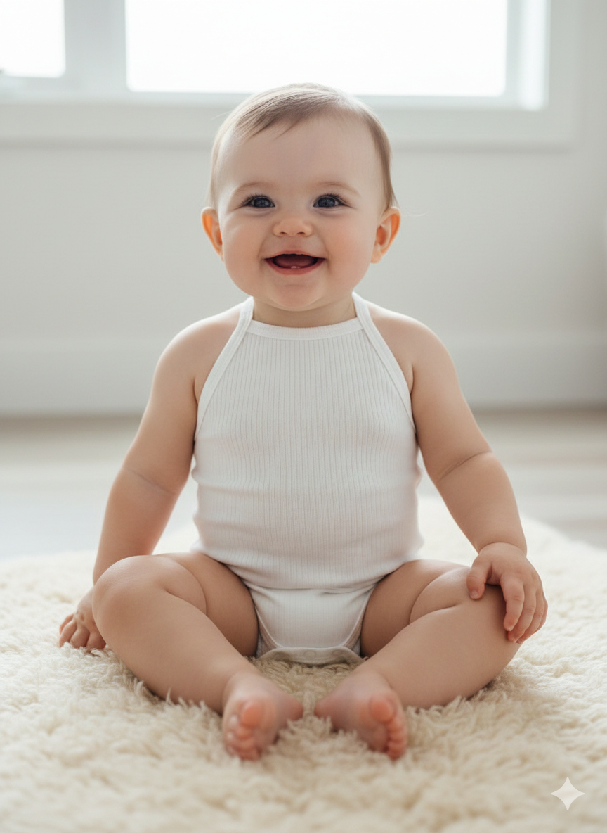 body esqueleto bebe - Blanco - 12-18 M