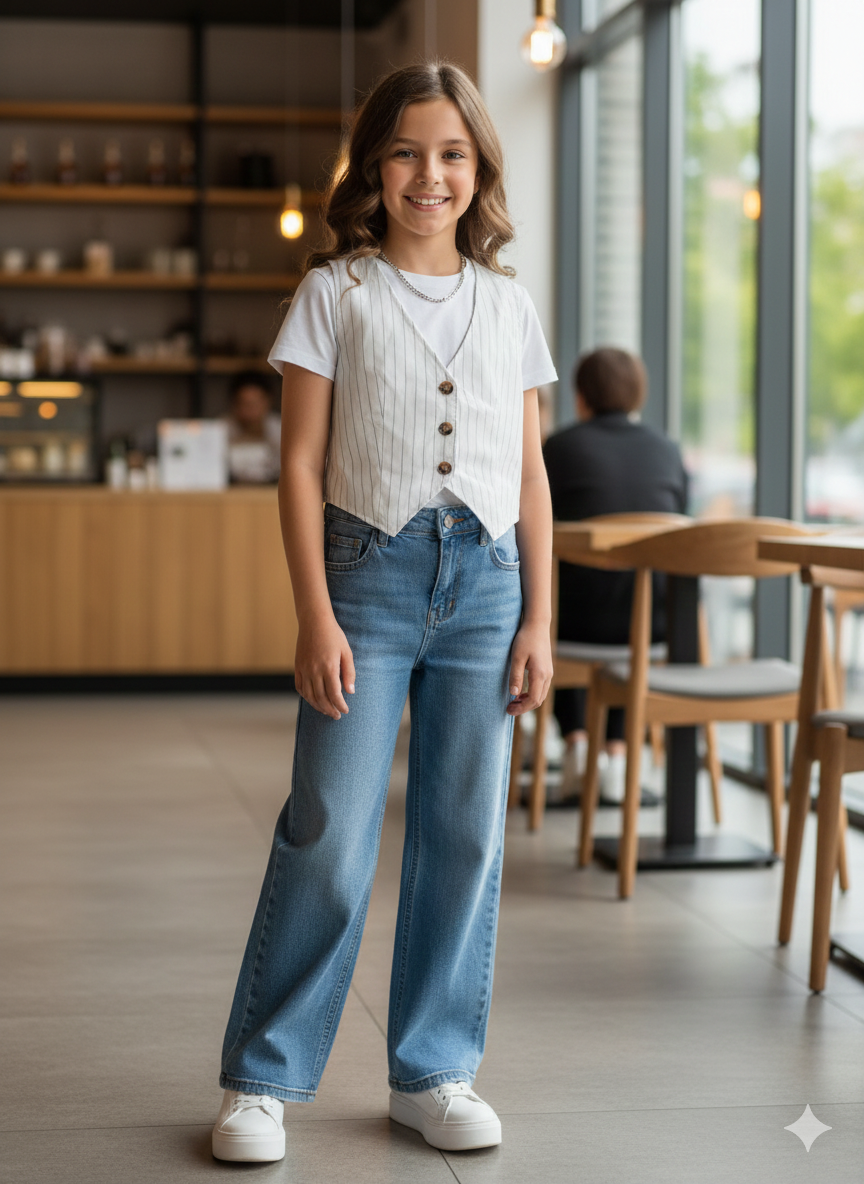 Chaleco elagante niña