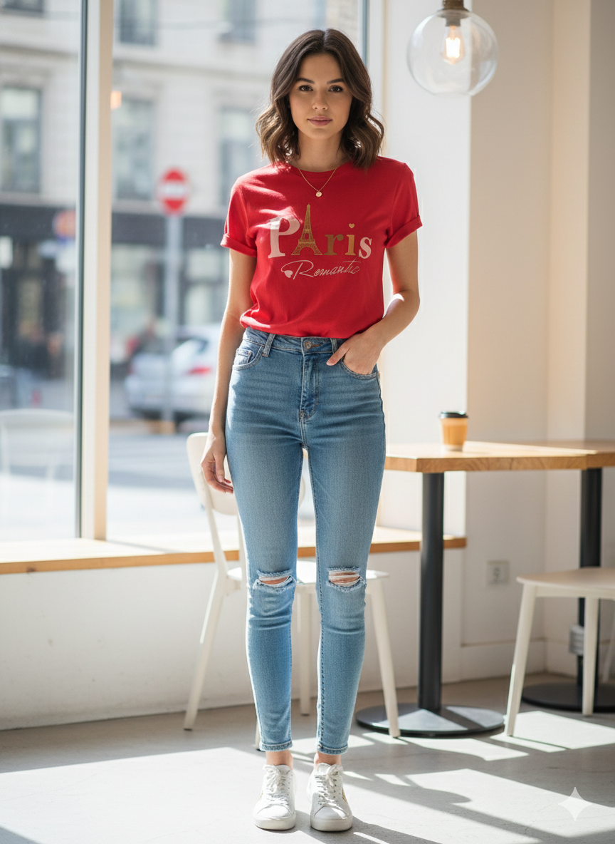 Camiseta estapada paris