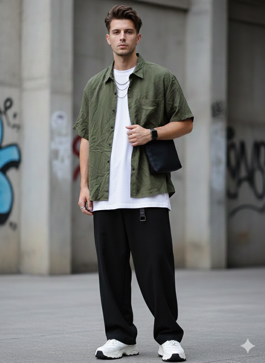 Camisa oversize