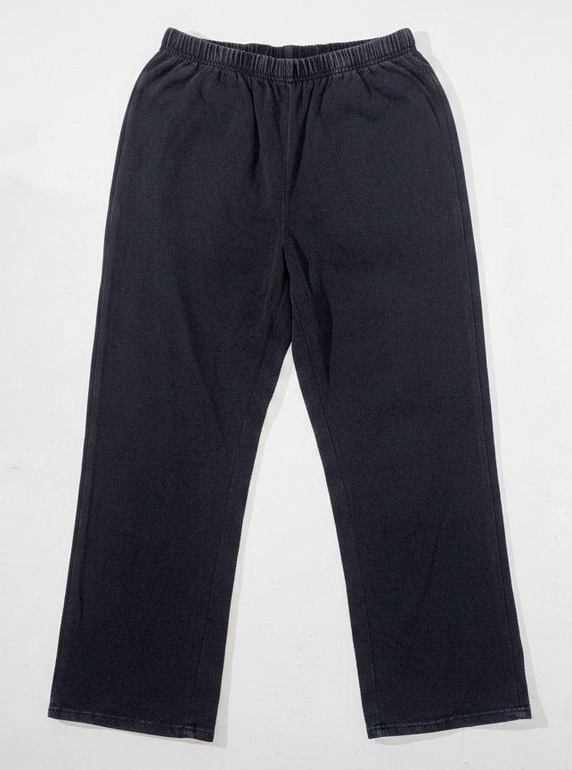 Pantalon Oversize Tipo Sudadera - Negro - L