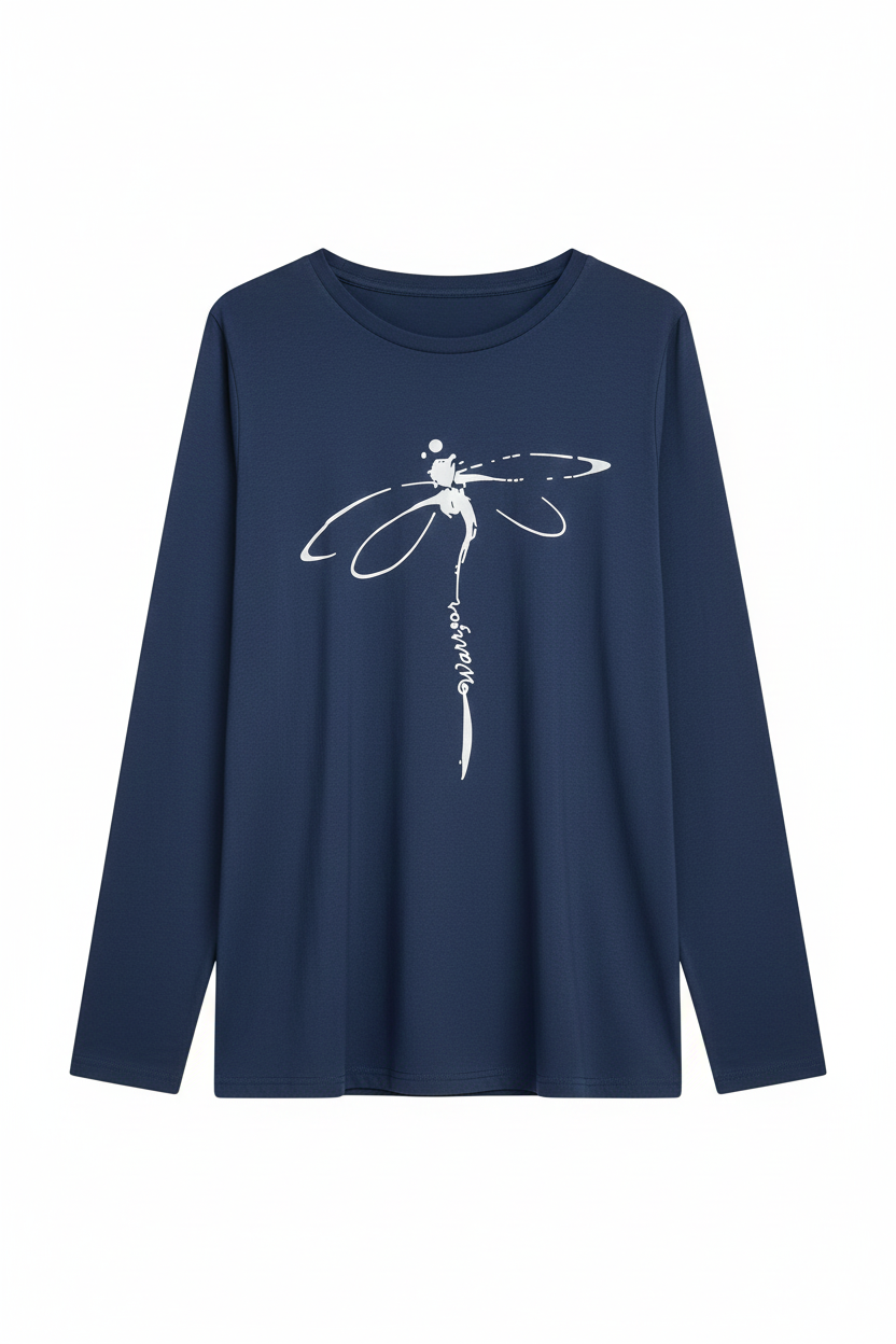 camibuso libelula - Azul - M - Azul - M